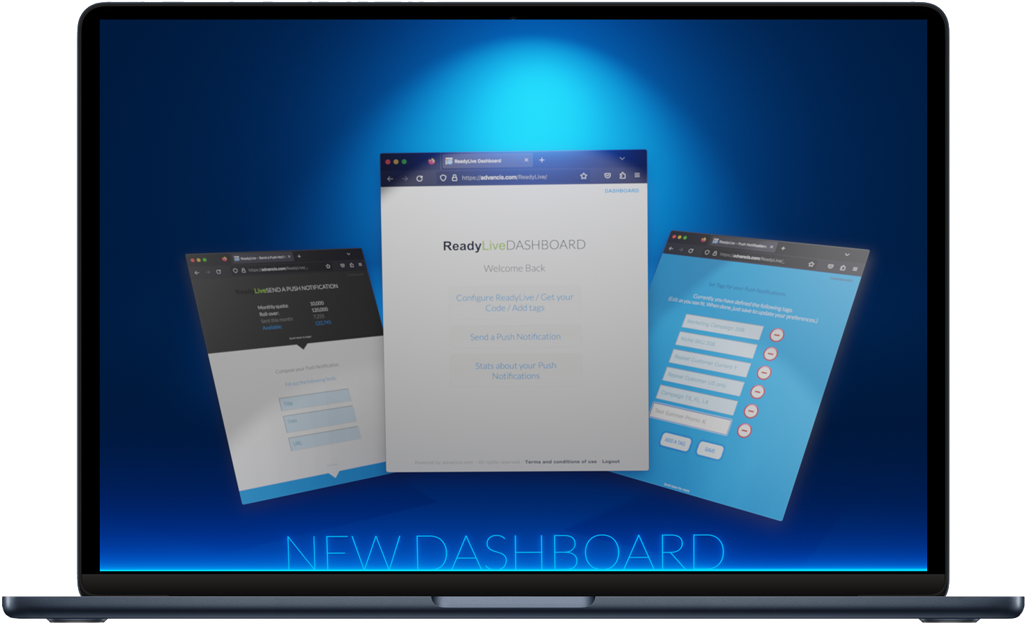 ReadyLive Push Notifications Screen Shot